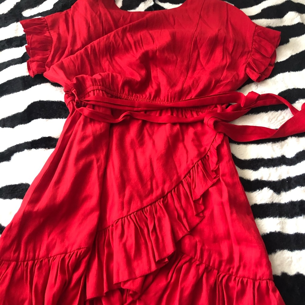 Red dress